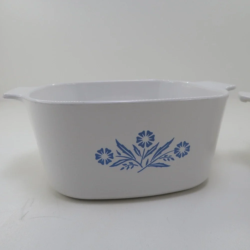 Set Corning Ware Blue Cornflower  P-1-3/4 & P-1-1/2 No Lids